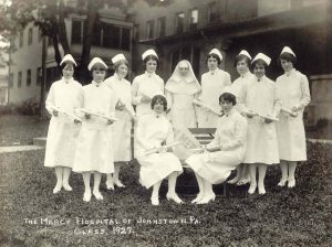 antique photo of nurses