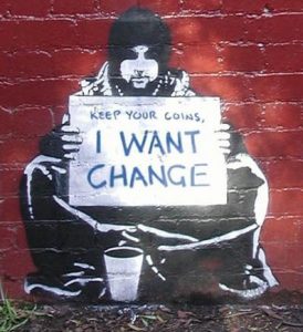 I want change