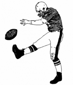 football punter