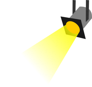illustration spot light