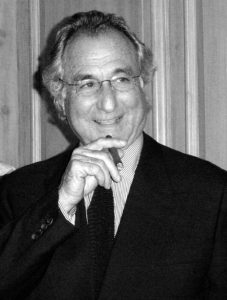 Madoff holding cigar